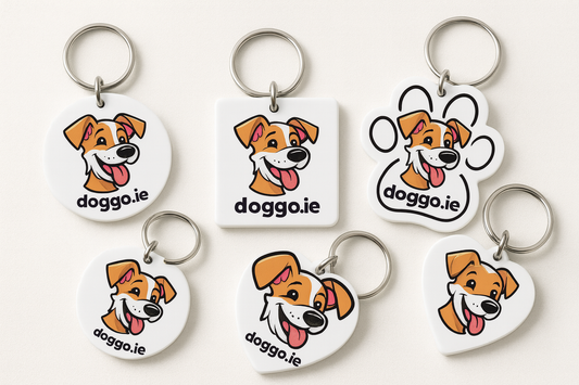 The Doggo Keyring